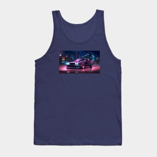 Neon BMW Tank Top